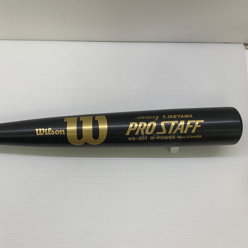 ウィルソン Wilson 軟式 大人 一般 木製バット WB-501 中古 野球 8207