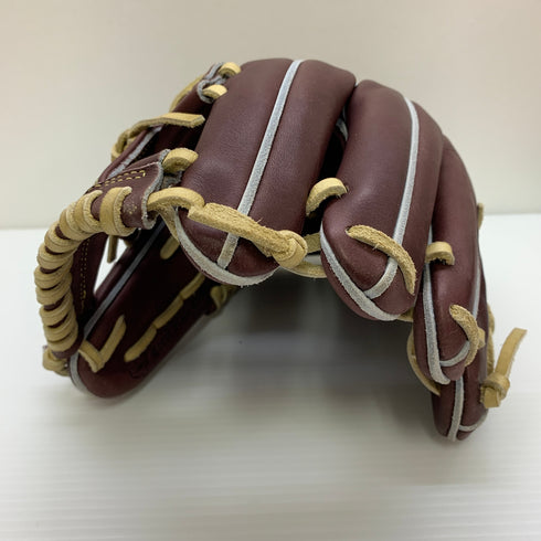 ミズノ MIZUNO ミズノプロ mizunopro HAGAJAPAN 1AJGH33203 硬式 大人 一般 内野手用 グローブ グラブ 右投げ 中古品 グローブ袋付き 野球 8445