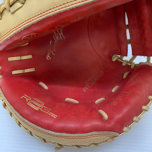 ローリングス Rawlings GR4HTC2AF 軟式 大人 一般 キャッチャーミット 捕手 グローブ グラブ 右投げ 中古品 野球 1154
