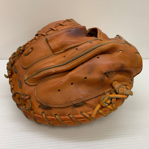 ミズノ MIZUNO ミズノプロ 硬式 大人 一般 キャッチャーミット 捕手 グローブ グラブ 右投げ 1AJCH12010 中古品 野球 6704