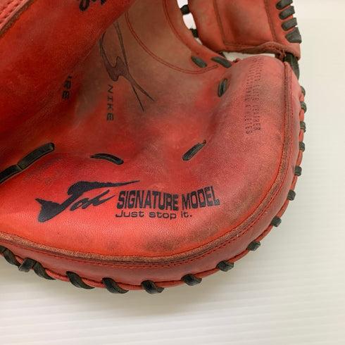 ナイキ NIKE 軟式 大人 一般 キャッチャーミット 捕手 グローブ グラブ 右投げ 中古品 野球 9716