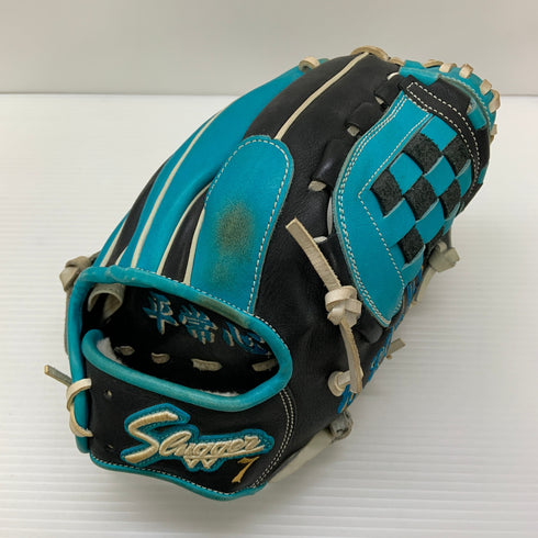 久保田スラッガー KUBOTA SLUGGER スペシャルオーダー 軟式 大人 一般 内野手用 グローブ グラブ 右投げ 中古品 野球 6744