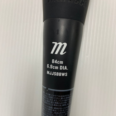 マルーチ marucci ワニクラッシャースピード 軟式 大人 一般 FRP製バット MJJSBBWS ミドルバランス 中古 ケース付き 野球 8071
