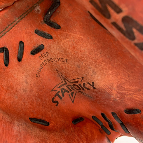 エスエスケイ SSK STAROKY 軟式 大人 一般 キャッチャーミット 捕手 グローブ グラブ 右投げ SRM-008 中古品 野球 6576