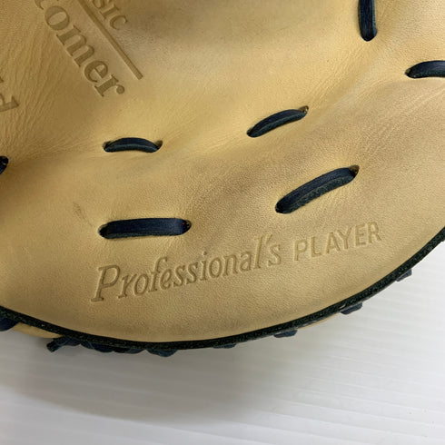 ハイゴールド HI-GOLD ベーシック 軟式・ソフトボール兼用 キャッチャーミット 捕手 グローブ グラブ 右投げ BSG-875M 中古品 野球 6836