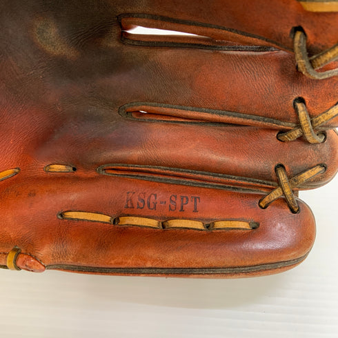 久保田スラッガー KUBOTA SLUGGER KSG-SPT 硬式 大人 一般 外野手用 グローブ グラブ 右投げ 中古品 野球 8842