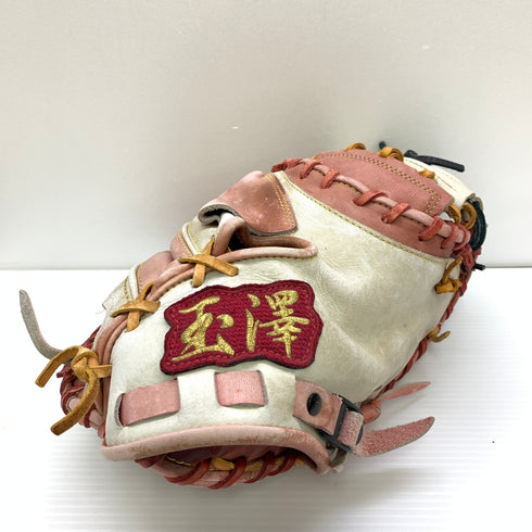 玉澤 TAMAZAWA タマザワ 軟式 大人 一般 キャッチャーミット 捕手 グローブ グラブ 右投げ 中古品 野球 1358