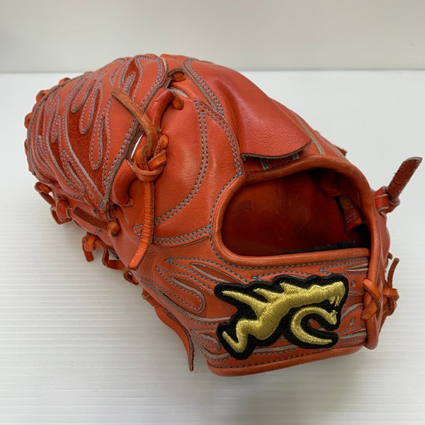 リュウ RYU Ryu 硬式 大人 一般 投手用 グローブ ピッチャー グラブ 左投げ 中古品 野球 6087