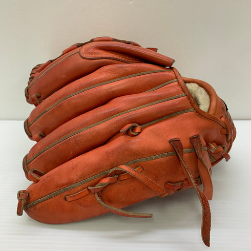 ミズノ MIZUNO グローバルエリート Global Elite 軟式 大人 一般 投手用 グローブ ピッチャー グラブ 右投げ オーダー 中古品 グローブ袋付き 野球 1496