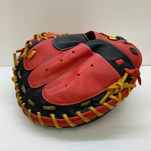ハタケヤマ HATAKEYAMA 軟式 大人 一般 キャッチャーミット 捕手 グローブ グラブ 右投げ TH-DB29 中古品 野球 7710