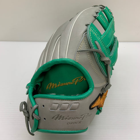 ミズノ MIZUNO ミズノプロ mizunopro 軟式 大人 一般 外野手用 グローブ グラブ 右投げ オーダー 中古品 グローブ袋付き 野球 9198
