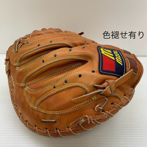 ミズノ MIZUNO ワールドウィン 硬式 大人 一般 キャッチャーミット 捕手 グローブ グラブ 右投げ プロフェッショナルモデル ビッグM 中古品 野球 8090