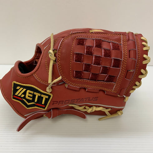 ゼット ZETT プロステイタス 軟式 大人 一般 投手用 グローブ ピッチャー グラブ 右投げ BRGB30564 中古品 野球 6656