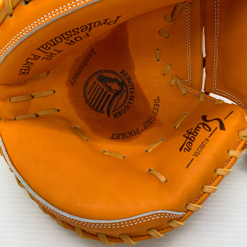 久保田スラッガー KUBOTA SLUGGER LT80th-C 軟式 大人 一般 キャッチャーミット 捕手 グローブ グラブ 右投げ タグ付き 箱・グローブ袋付き 野球 9362