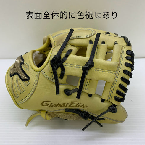 ミズノ MIZUNO グローバルエリート Global Elite 1AJGT18000 トレーニング用 トレーニング グローブ グラブ 右投げ 中古品 野球 1569
