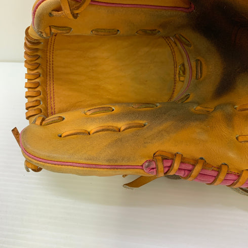 ラグデリオン RAG de Lion 硬式 大人 一般 投手用 グローブ ピッチャー グラブ 右投げ 中古品 グローブ袋付き 野球 9971