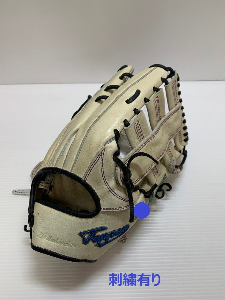 中古品 てっぺん Teppen 硬式 外野手用グローブ TTY 刺有り 3639 BASEBALL TS / てっぺんグローブ Teppen 硬式外野手用グラブ