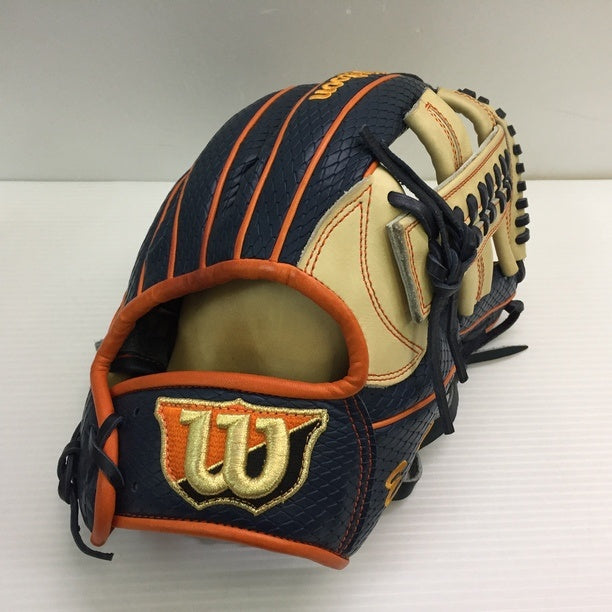 中古品 ウィルソン Wilson ウィルソンスタッフ 硬式 内野手用グローブ ...