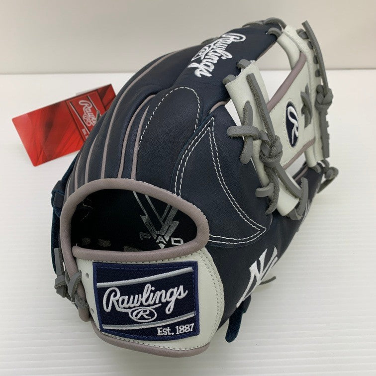 Rawlings - ローリングス Rawlings ハイパーテック 軟式 内野手用グローブ GR5HTMN62 ヤンキース 5548 ローリングス Rawlings ハイパーテック 軟式 内野手用グローブ