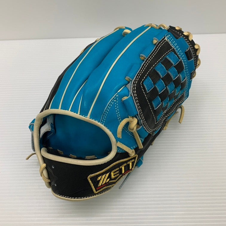 中古品 ゼット ZETT 限定 プロステイタス 軟式 内野手用グローブ