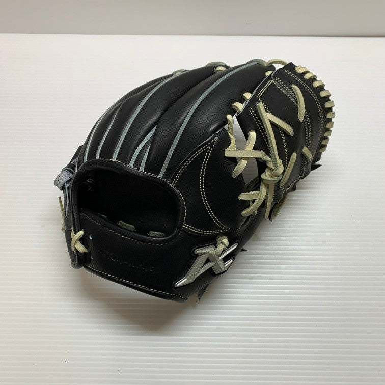 ATOMS 限定 硬式 内野手用グローブ 黒 職人 AKN-501RF 限定品 ATOMS 硬式グラブ 限定 アトムズ 内野手用 後藤レザー 採用 上武